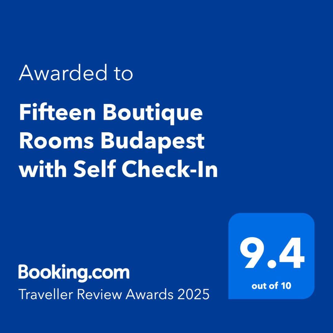 Fifteen Boutique Rooms Budapest With Self Check-In Exterior foto